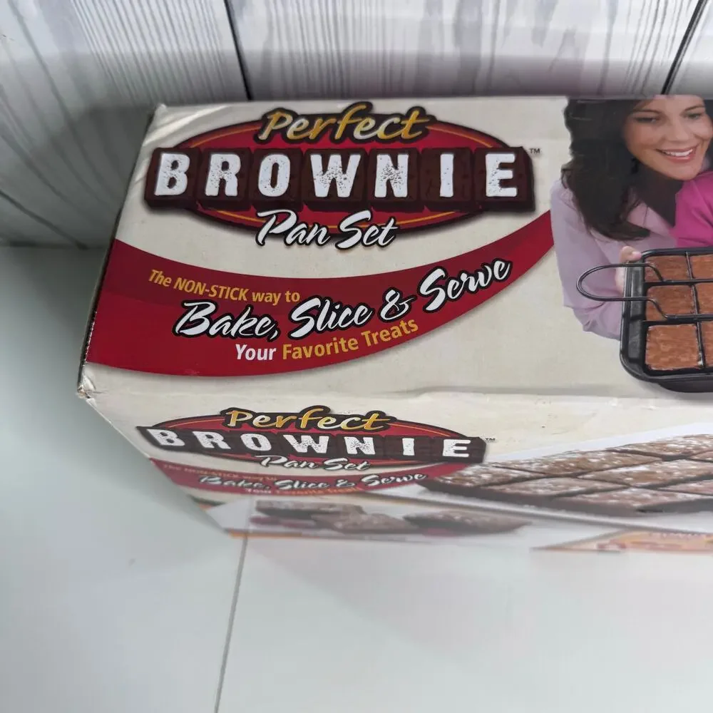 Perfect Brownie Non-Stick Pan Set As Seen On TV